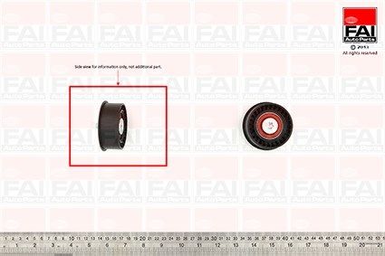 FAI AUTOPARTS kreipiantysis skriemulys, paskirstymo diržas T9400